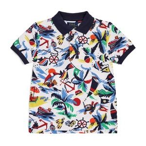 Polo Ralph Lauren Kids Teddy Bear Polo Size Small (14-16) Large